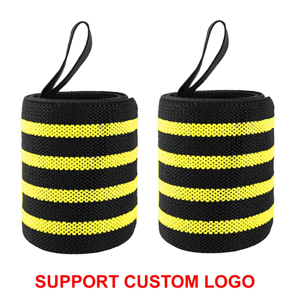 1 Pair Wrist Wraps – Extra Strength Support for Weightlifting & Gym