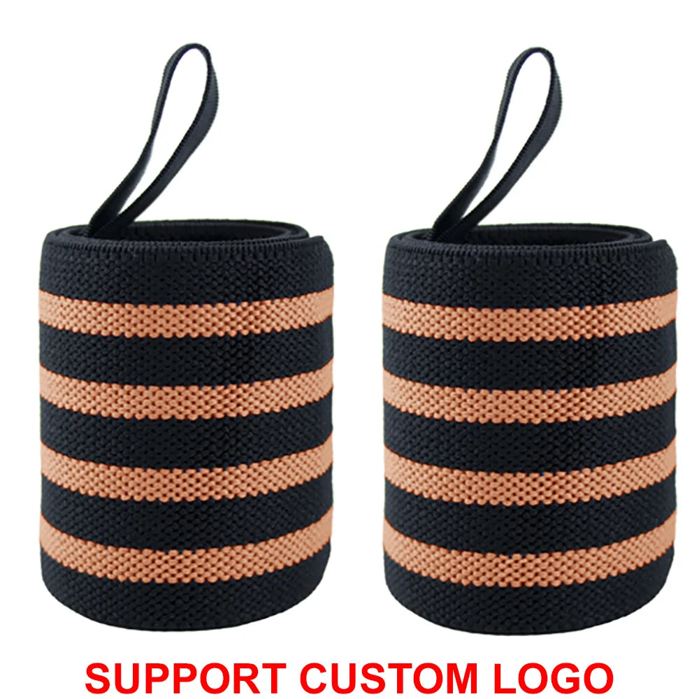 1 Pair Wrist Wraps – Extra Strength Support for Weightlifting & Gym
