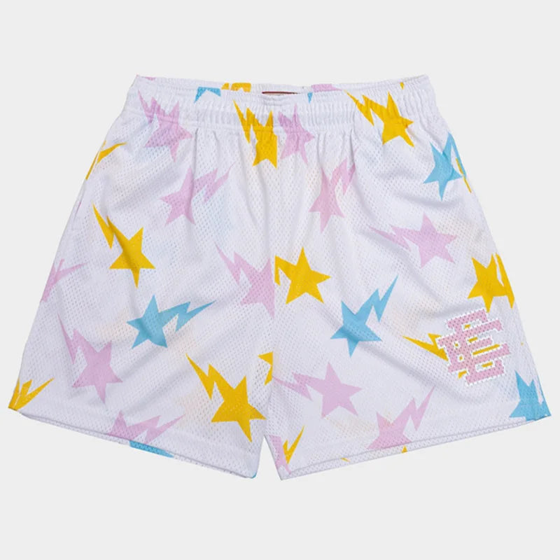 Eric Emanuel Mesh Shorts – Floral Classic Summer 2025