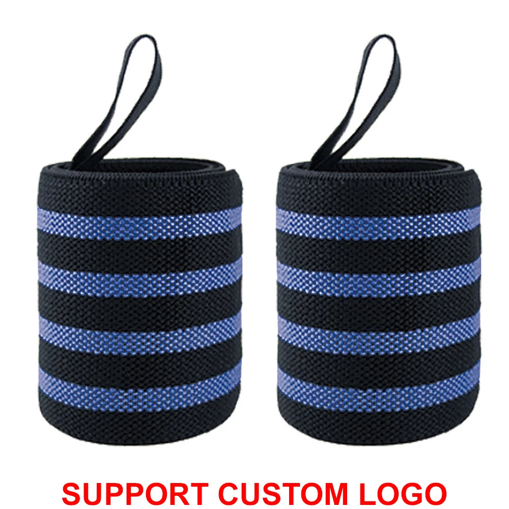 1 Pair Wrist Wraps – Extra Strength Support for Weightlifting & Gym