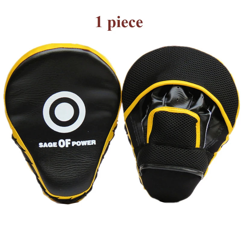 Curved Boxing Hand Pads – MMA & Kickboxing Focus Punch Target