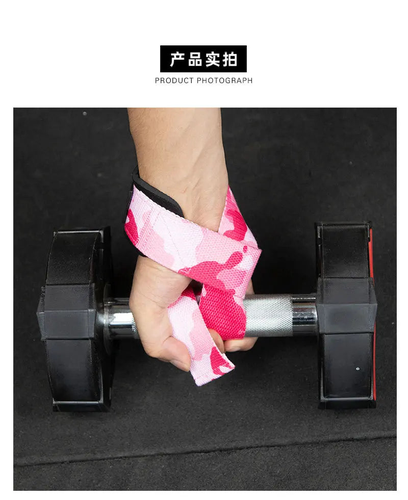 Weight Lifting Straps – Non-Slip Wrist Support for Gym & Fitness