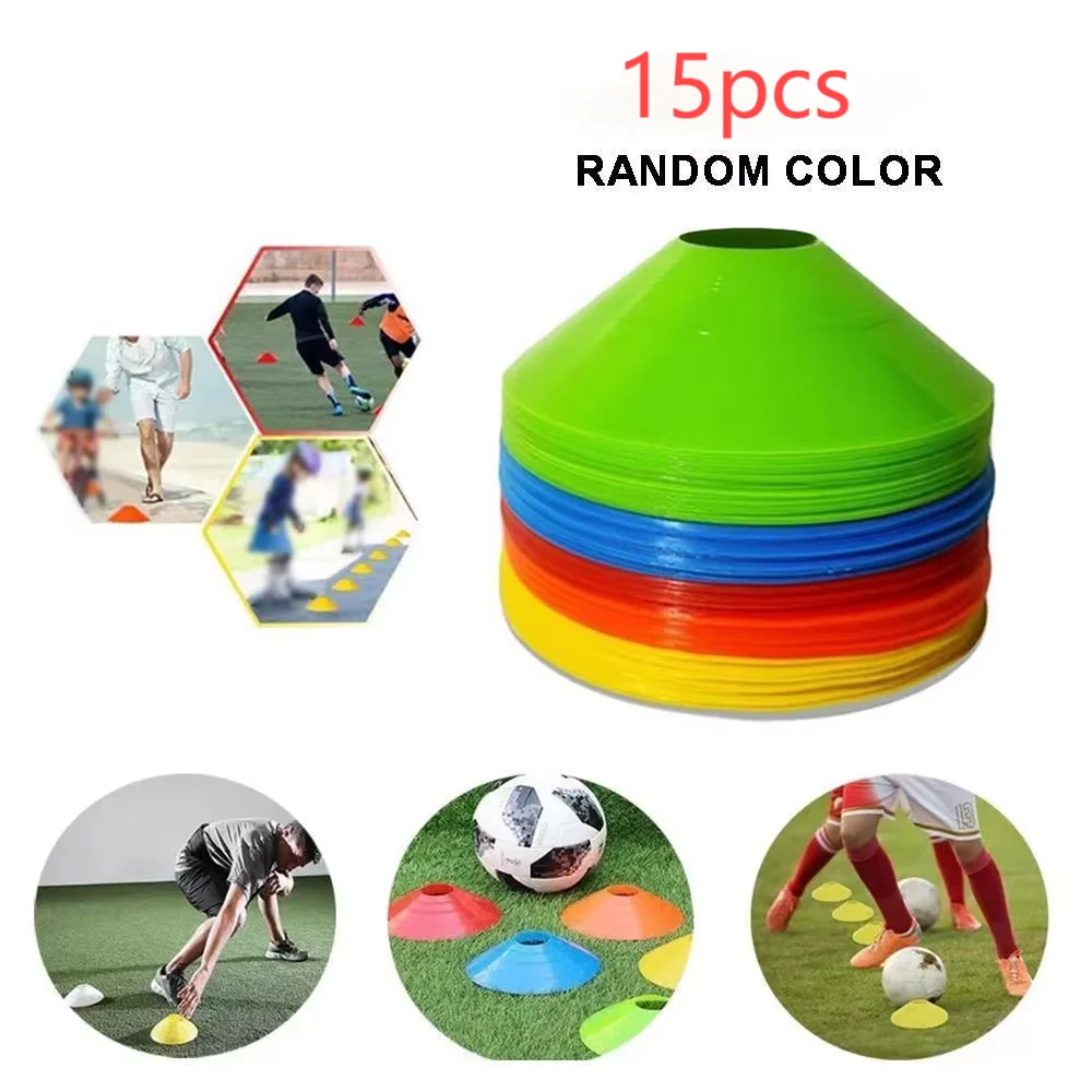 10/20/30pcs Soccer Training Cones – Durable Marker Discs for Football & Basketball