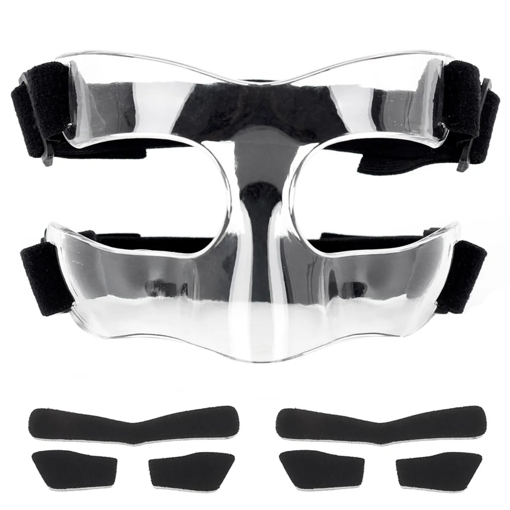 Adjustable Nose Guard – Padded Face Protector for Sports Training