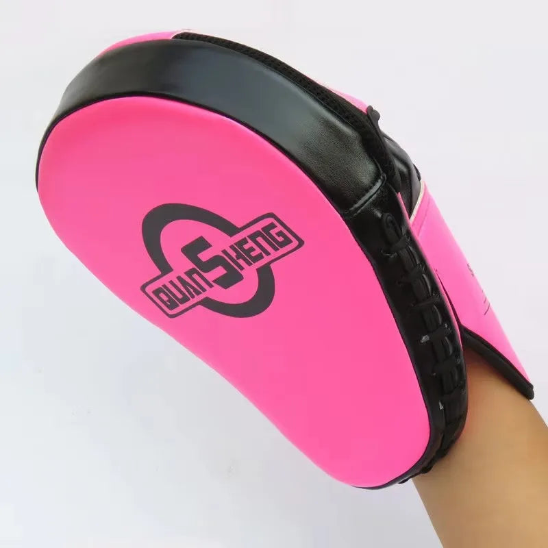 Curved Boxing Hand Pads – MMA & Kickboxing Focus Punch Target