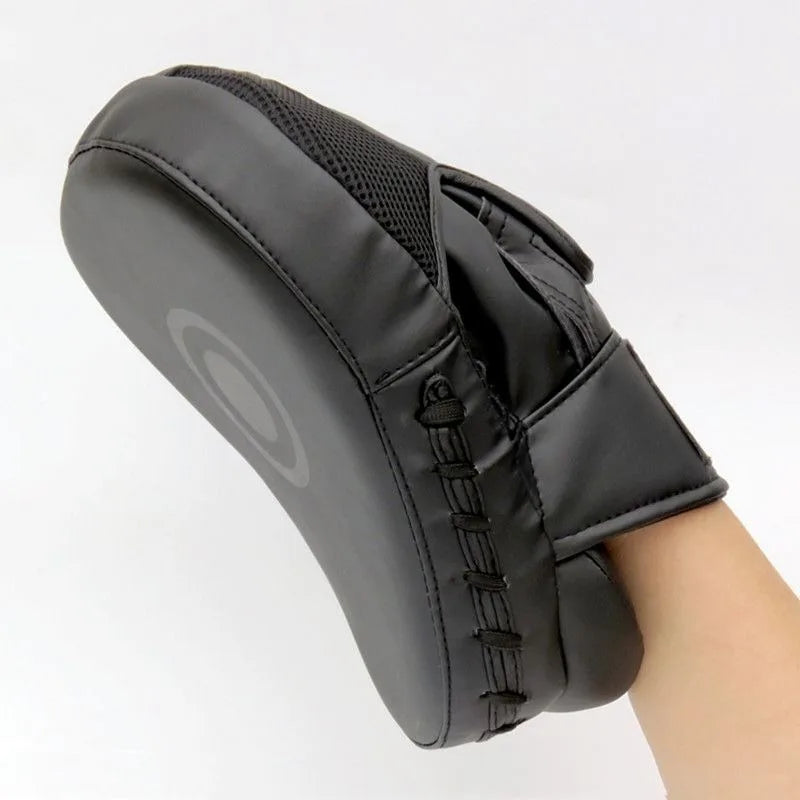 Curved Boxing Hand Pads – MMA & Kickboxing Focus Punch Target