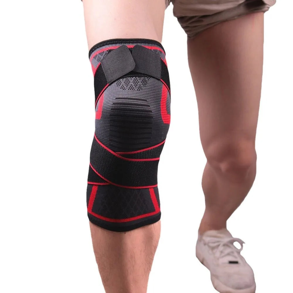 1pc Nylon Knee Pad – Compression Brace for Running, Fitness & Sports