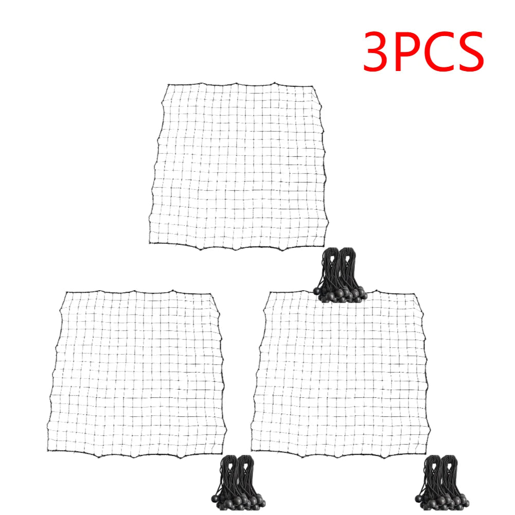 Soccer Rebounder Net – Bounce Back Training Net with 20 Elastic Ropes