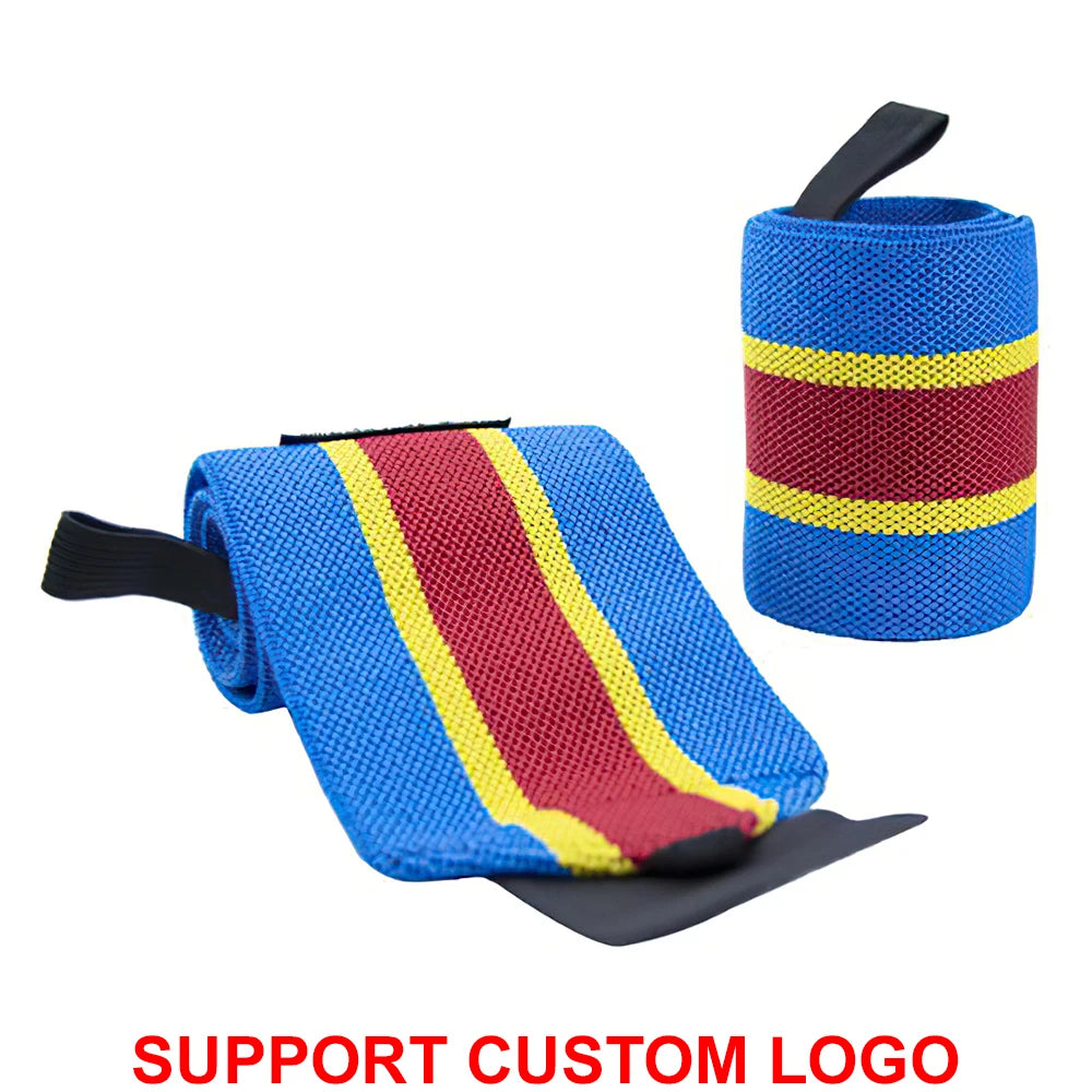 1 Pair Wrist Wraps – Extra Strength Support for Weightlifting & Gym
