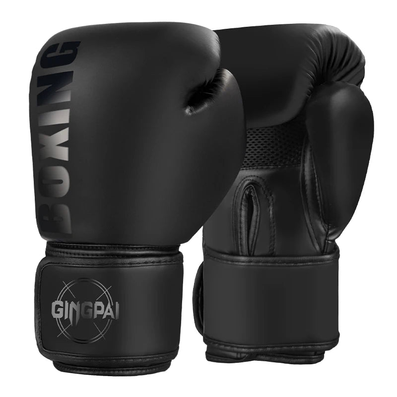 6–12oz Boxing Gloves – Professional Sanda & Muay Thai Training for Men & Women