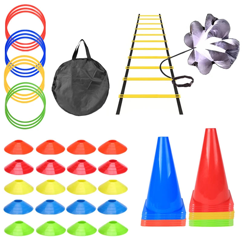 Agility Ladder Set – Nylon Straps for Speed & Football Training