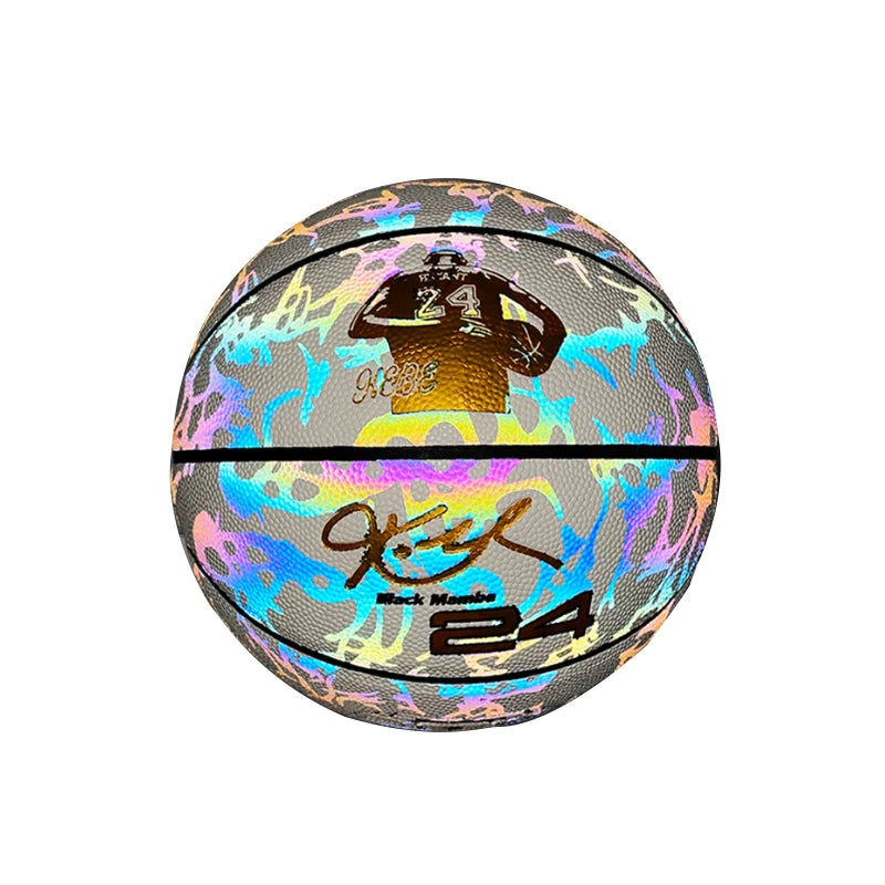 Kobe Glow Reflective Basketball – Limited Edition Night Training Ball (Sizes 5–7)