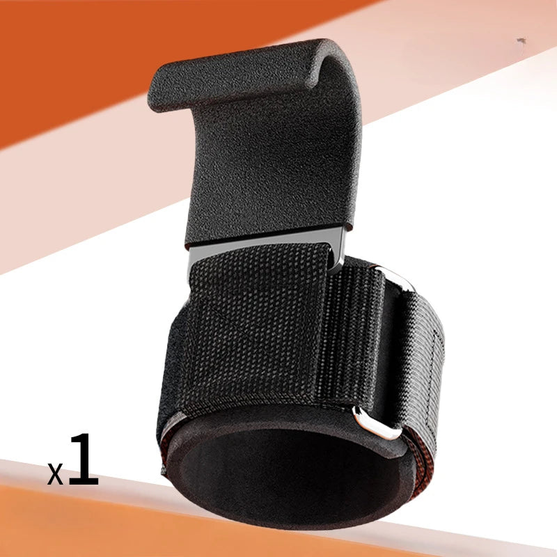 1–2pcs Lifting Hook Wrist Straps – Hand Grip Support for Gym & Fitness