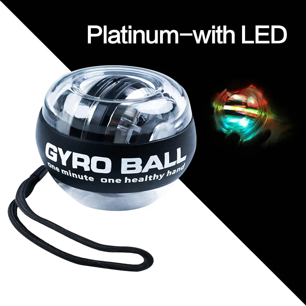 LED Gyro Power Wrist Ball – Autostart Hand & Arm Trainer