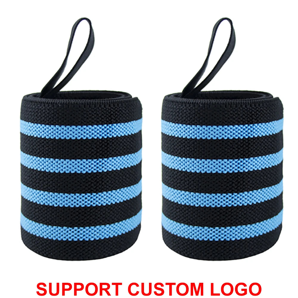 1 Pair Wrist Wraps – Extra Strength Support for Weightlifting & Gym