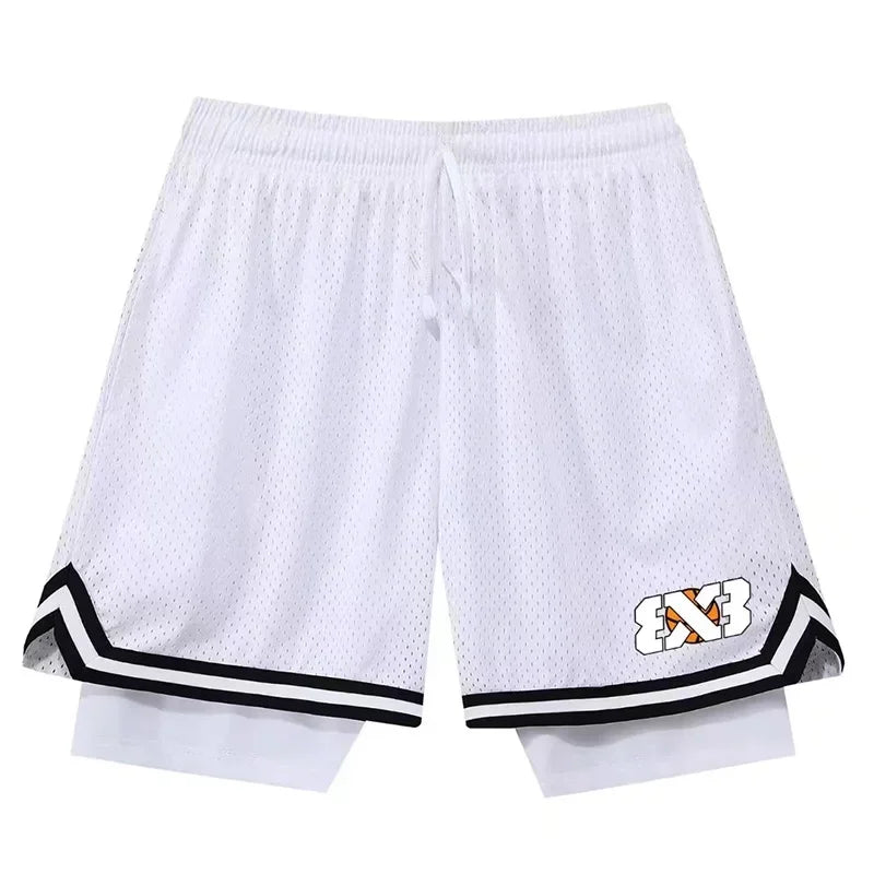 Fake Two Basketball Shorts – Loose Summer Sports Pants for Men & Women