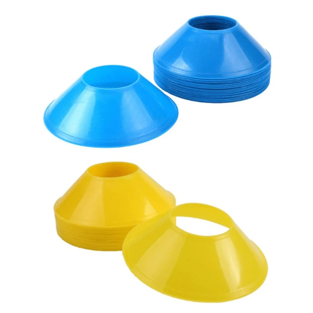 10/20/30pcs Soccer Training Cones – Durable Marker Discs for Football & Basketball