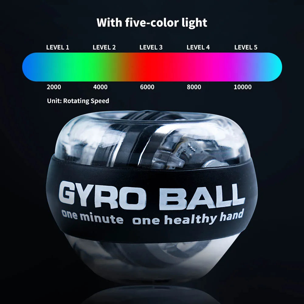 LED Gyro Power Wrist Ball – Autostart Hand & Arm Trainer