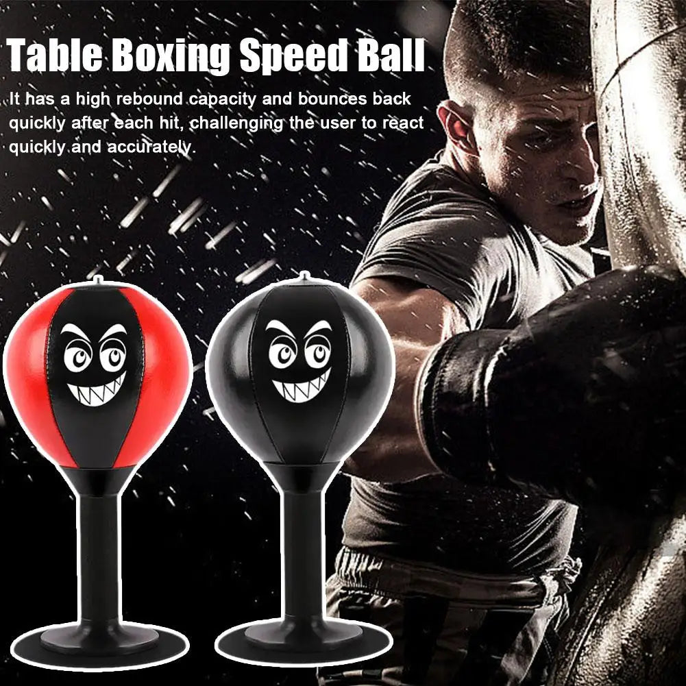 Desktop Punching Bag – Stress Relief Boxing Ball with Suction Cup