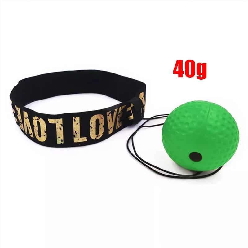 Boxing Speed Ball – Head-Mounted PU Punch Ball for MMA & Fitness