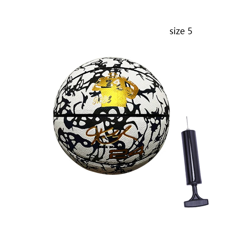 Kobe Glow Reflective Basketball – Limited Edition Night Training Ball (Sizes 5–7)