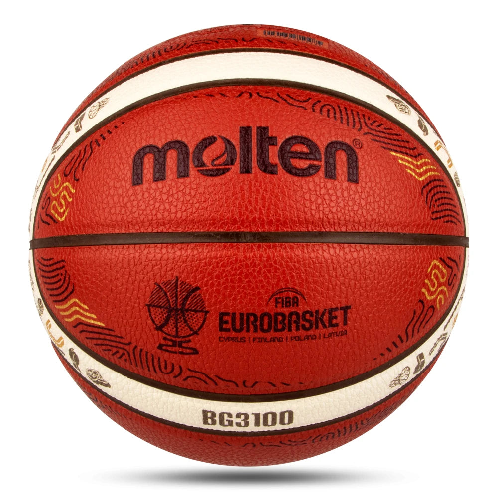 2025 Molten Basketball – Official Size 5/6/7 PU for Indoor & Outdoor Training