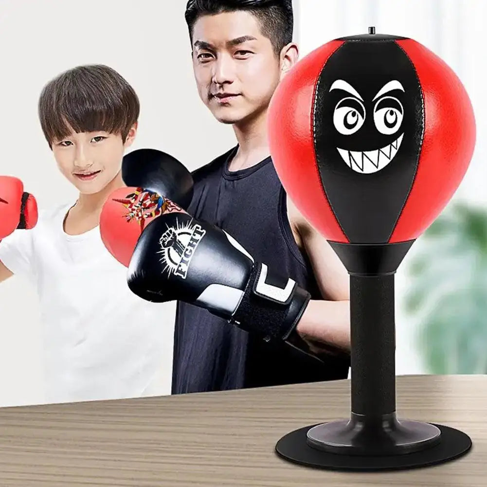 Desktop Punching Bag – Stress Relief Boxing Ball with Suction Cup