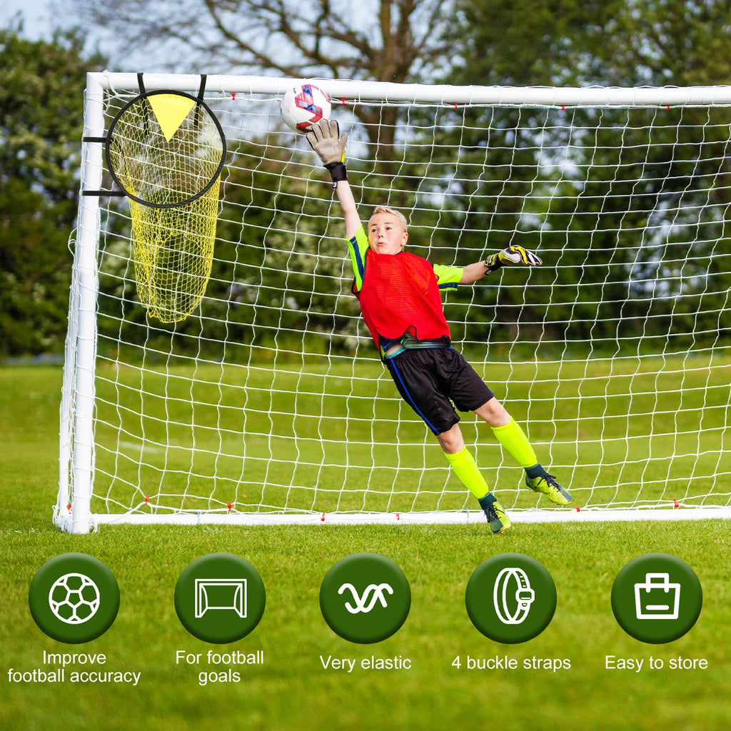 Football Target Net – Foldable Soccer Training Goal