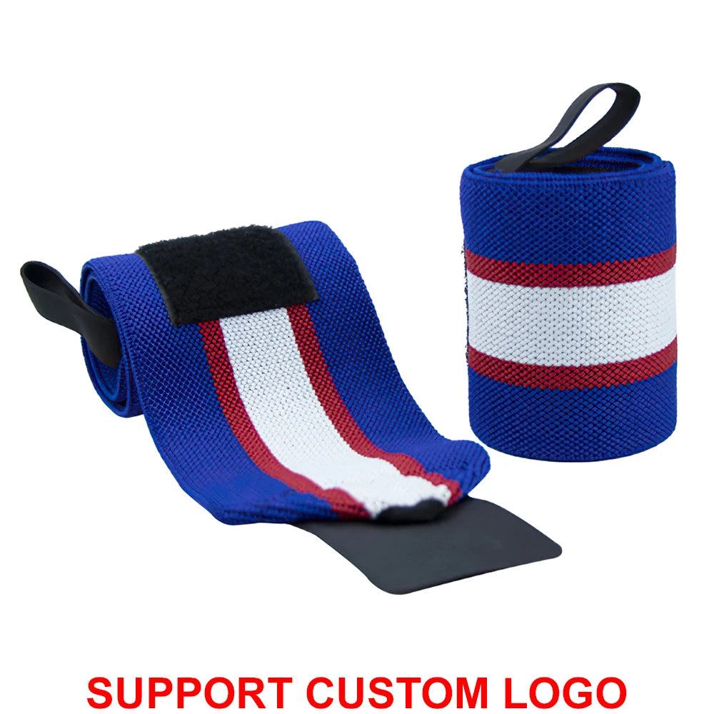 1 Pair Wrist Wraps – Extra Strength Support for Weightlifting & Gym