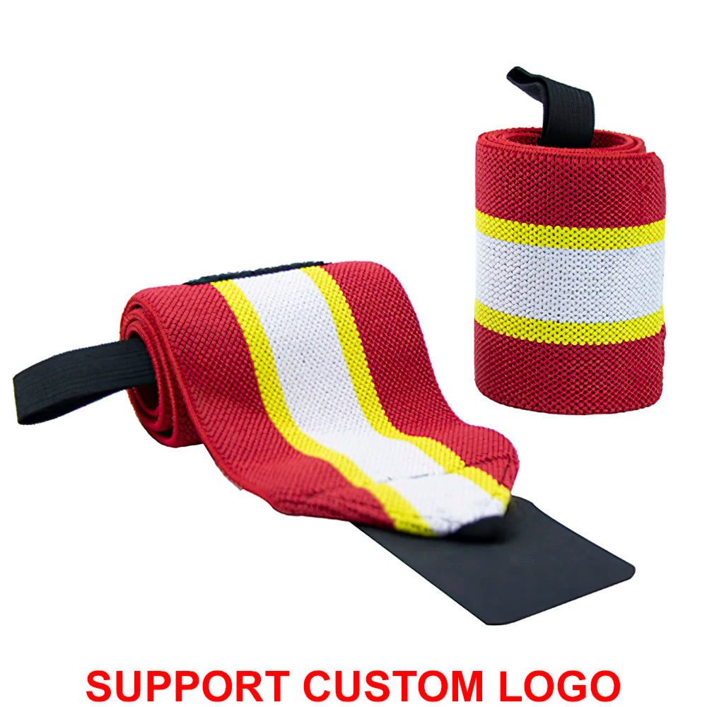1 Pair Wrist Wraps – Extra Strength Support for Weightlifting & Gym
