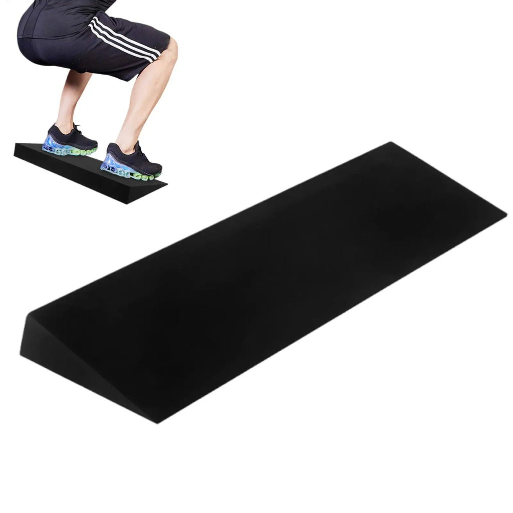 Squat Wedge Slant Board – Calf Stretch & Heel-Elevated Squats for Yoga & Pilates
