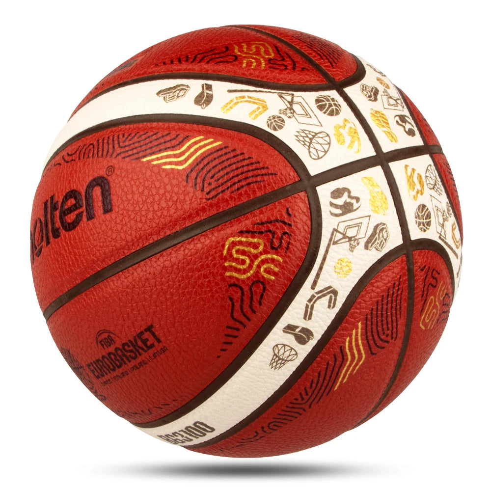 2025 Molten Basketball – Official Size 5/6/7 PU for Indoor & Outdoor Training
