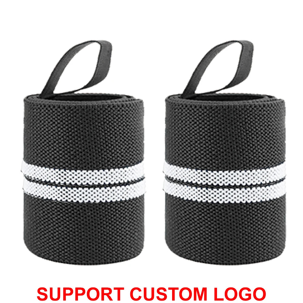 1 Pair Wrist Wraps – Extra Strength Support for Weightlifting & Gym