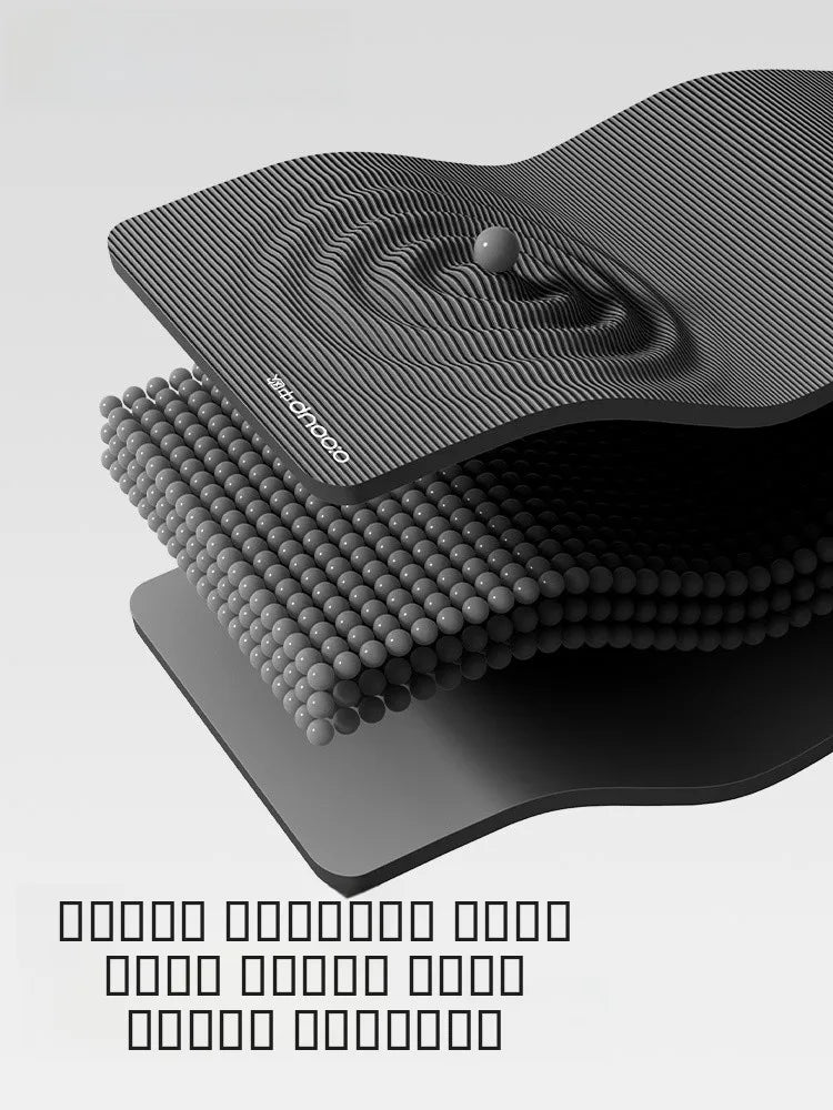 Men's Fitness Yoga Mat – Thick, Noise-Free, Anti-Slip, Large Width (2025 Model)