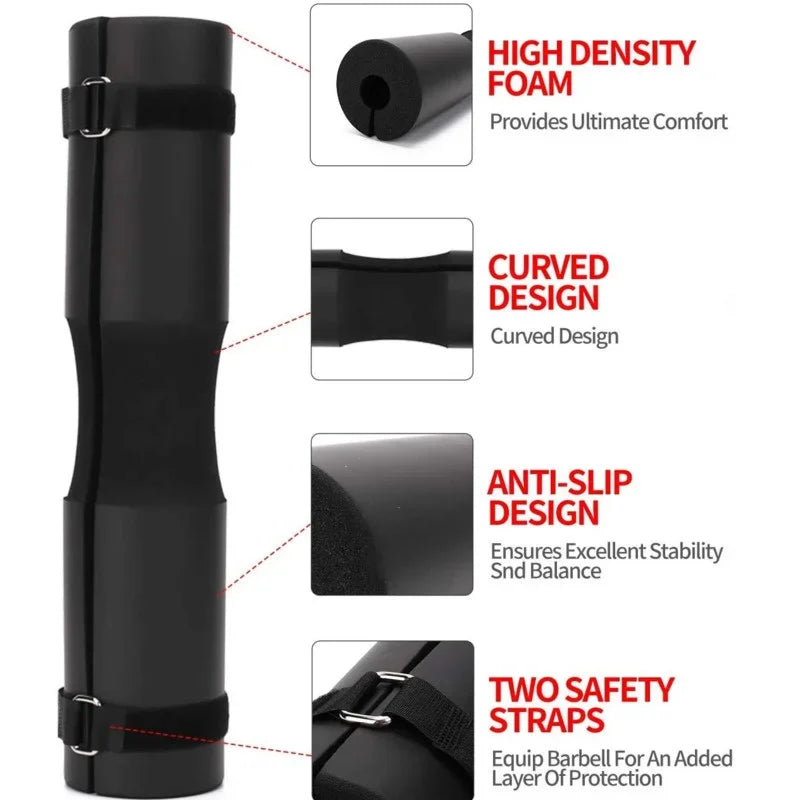 Thickened Barbell Shoulder Pads – Non-Slip Neck & Squat Support for Weightlifting