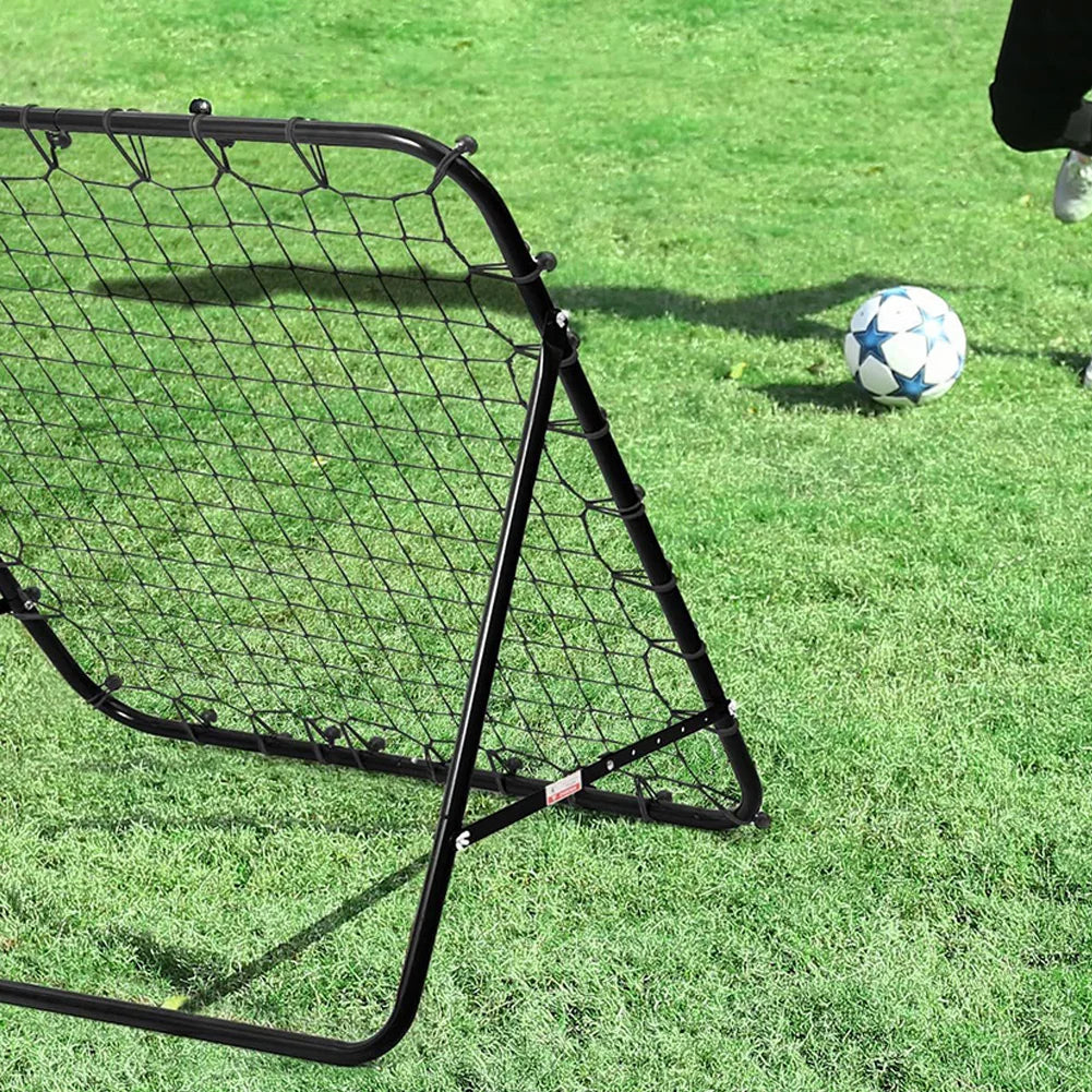 Soccer Rebounder Net – Bounce Back Training Net with 20 Elastic Ropes