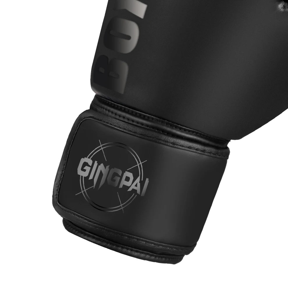 6–12oz Boxing Gloves – Professional Sanda & Muay Thai Training for Men & Women