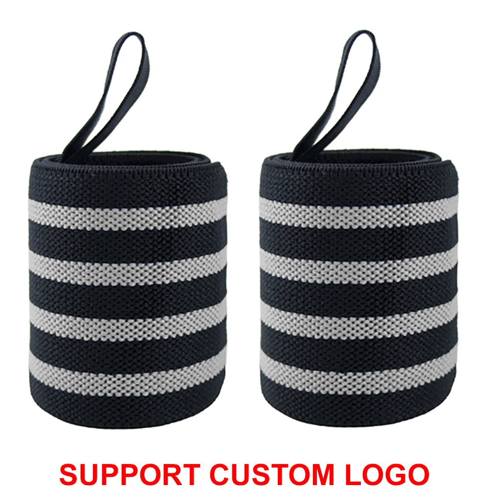 1 Pair Wrist Wraps – Extra Strength Support for Weightlifting & Gym