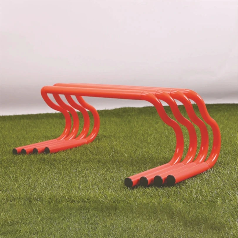 Adjustable Football Training Hurdles – Outdoor Agility & Ladder Trainer