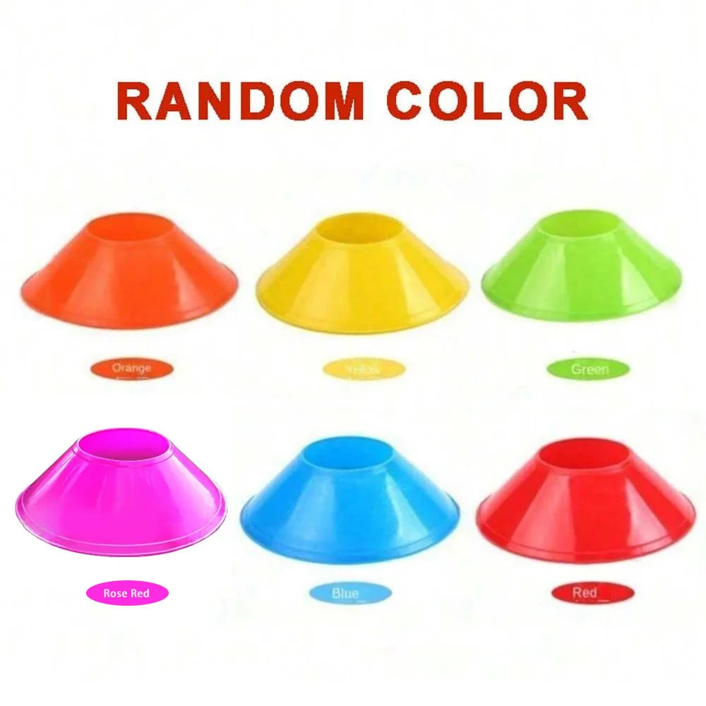 10/20/30pcs Soccer Training Cones – Durable Marker Discs for Football & Basketball