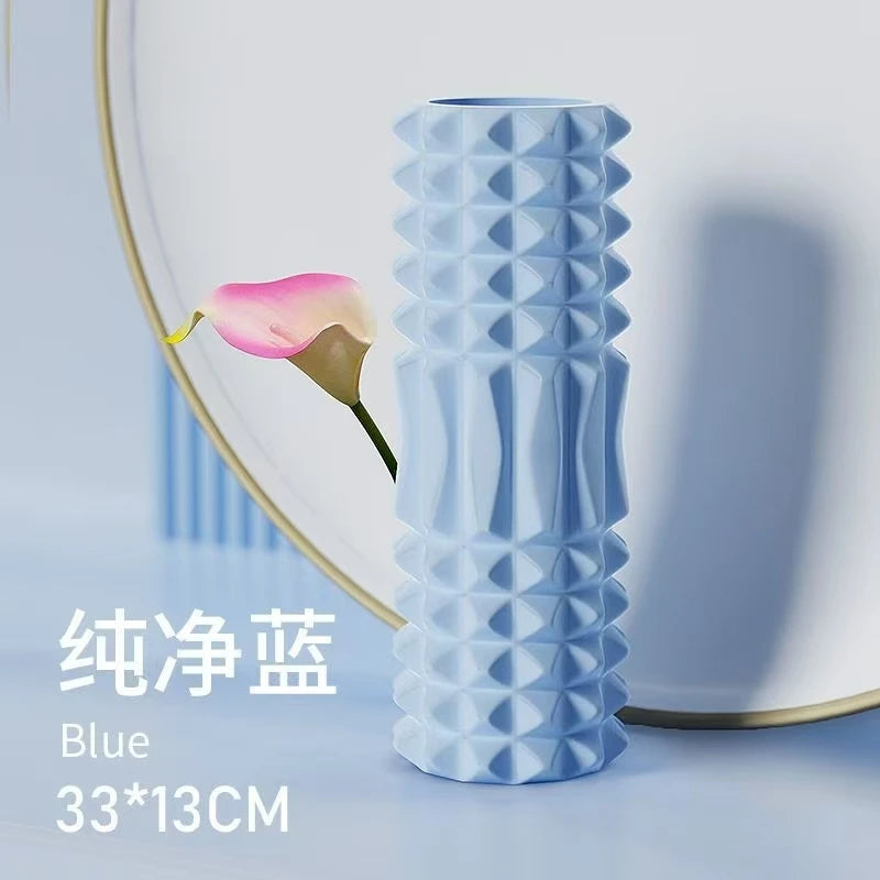 45cm Yoga Foam Roller & Block Set – Pilates & Fitness Massage Tools