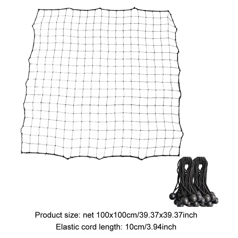 Soccer Rebounder Net – Bounce Back Training Net with 20 Elastic Ropes