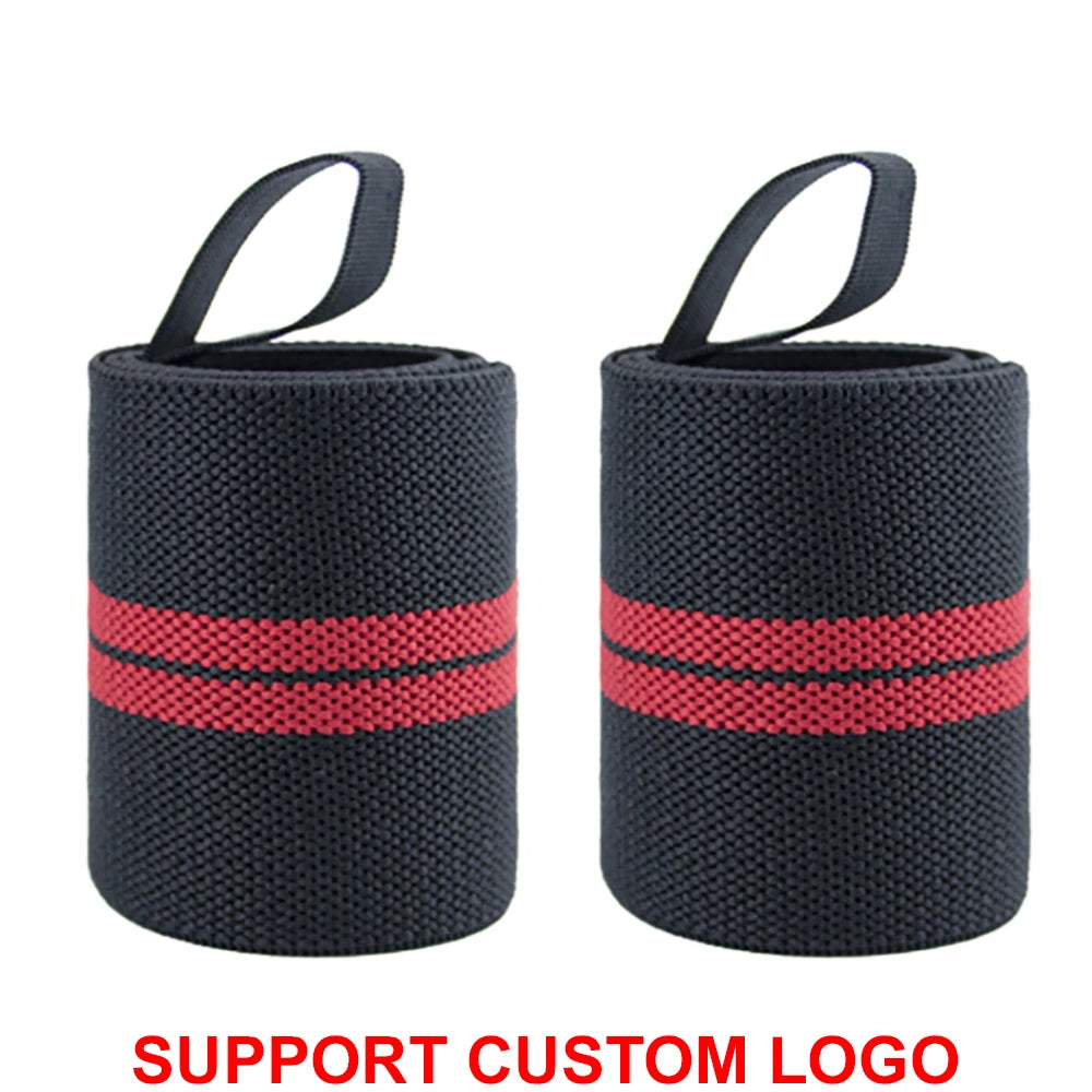 1 Pair Wrist Wraps – Extra Strength Support for Weightlifting & Gym