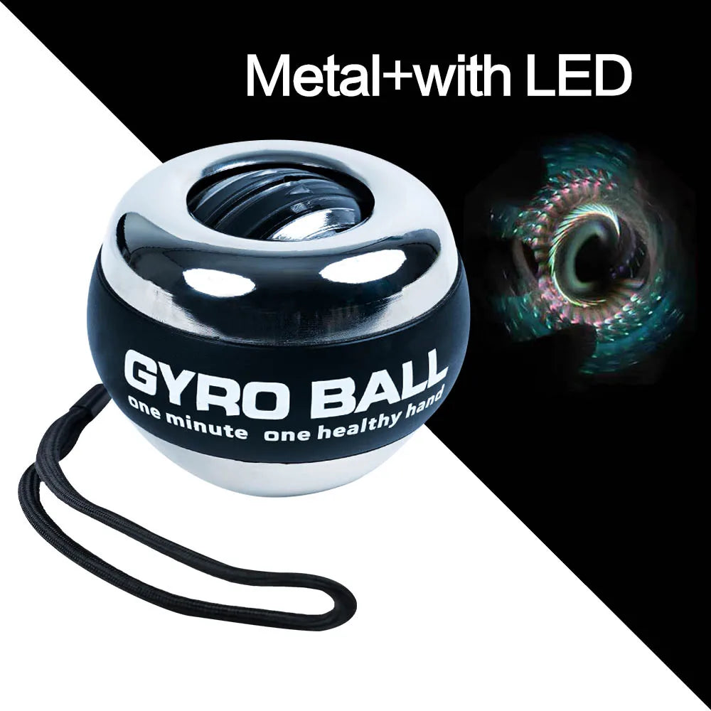 LED Gyro Power Wrist Ball – Autostart Hand & Arm Trainer