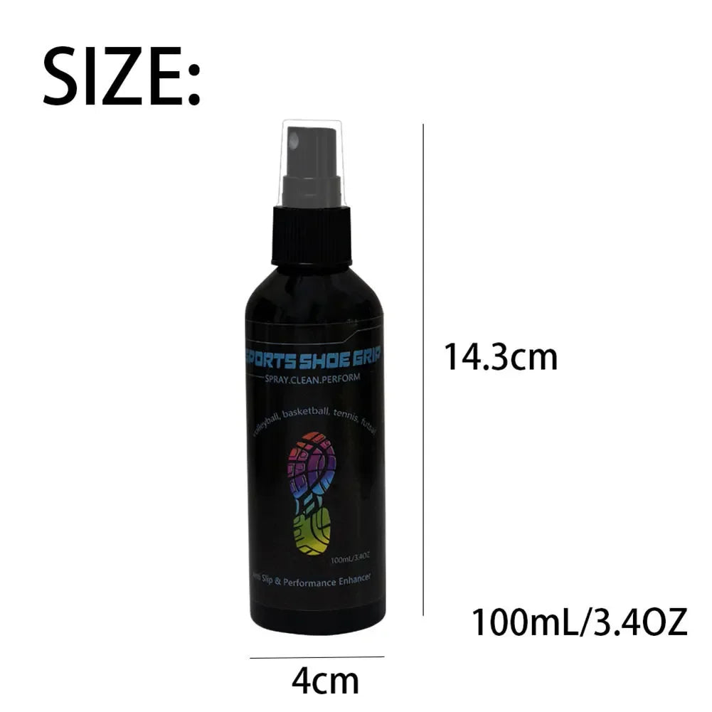 100ml Sports Shoe Grip Spray – Anti-Slip Sole Enhancer for Basketball & Court