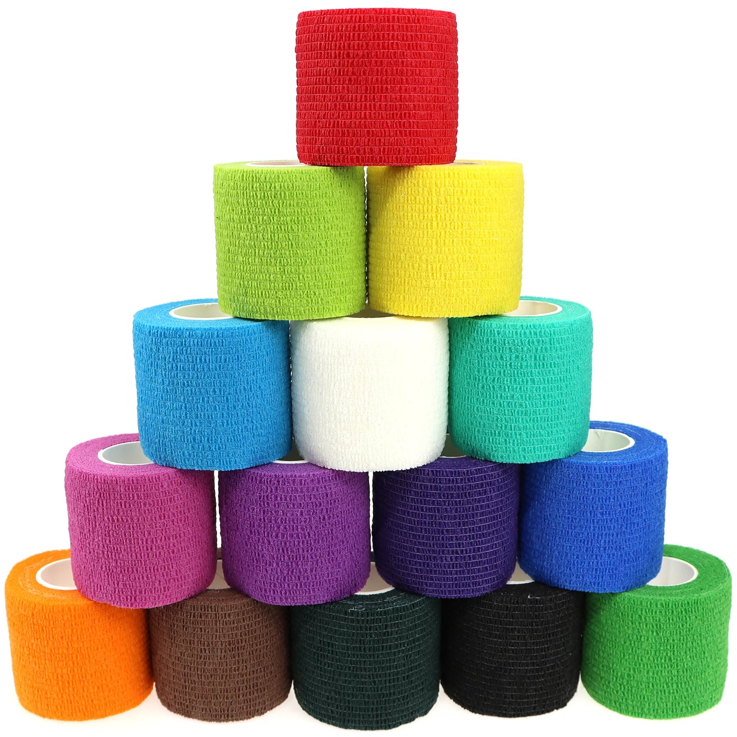24pcs Self-Adhesive Elastic Bandage – 5cm Wraps for Joints & Support