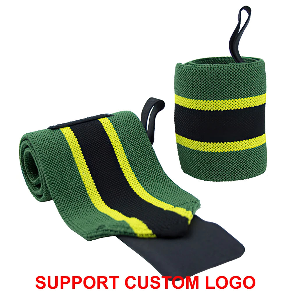1 Pair Wrist Wraps – Extra Strength Support for Weightlifting & Gym