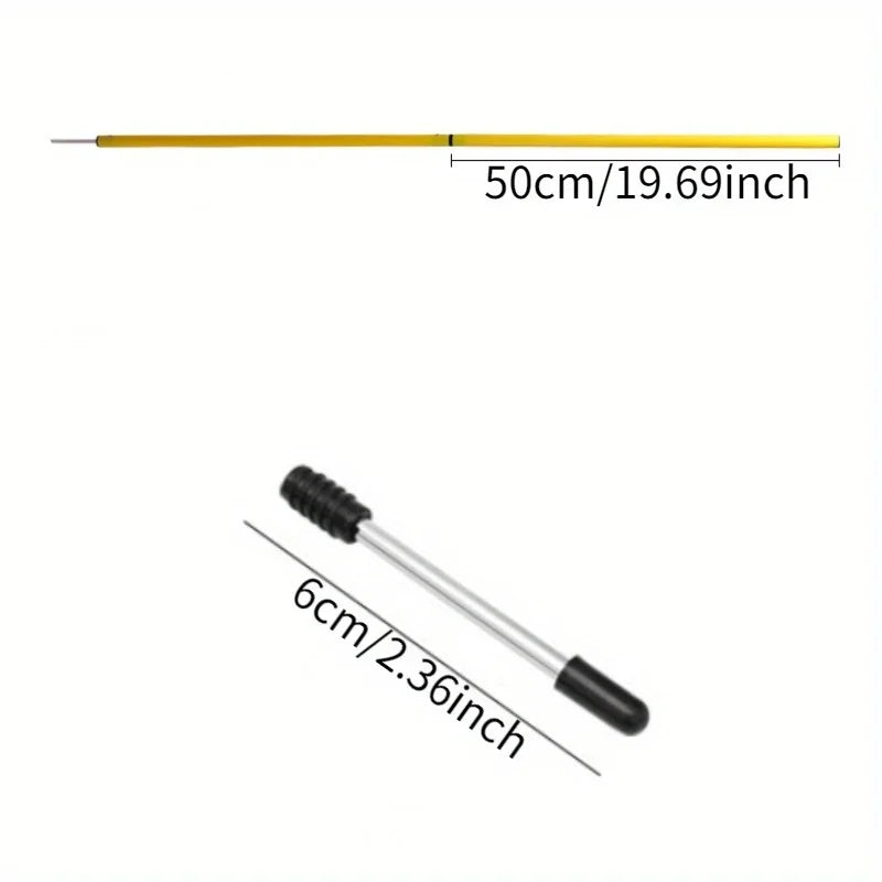 S-Shaped Dribbling Poles – Football Obstacle & Training Equipment