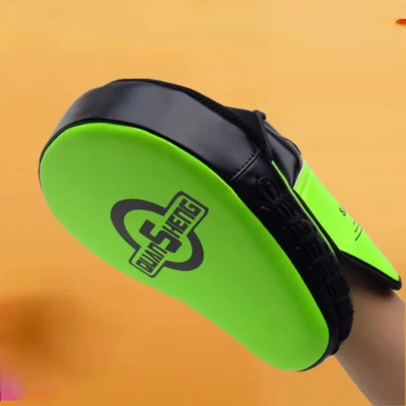 Curved Boxing Hand Pads – MMA & Kickboxing Focus Punch Target