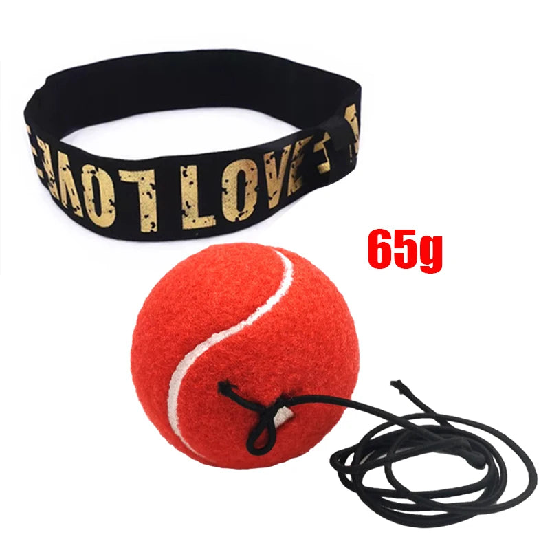 Boxing Speed Ball – Head-Mounted PU Punch Ball for MMA & Fitness